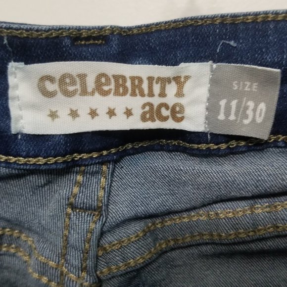 Celebrity Ace distressed sz 11/30 jeans - Picture 4 of 8